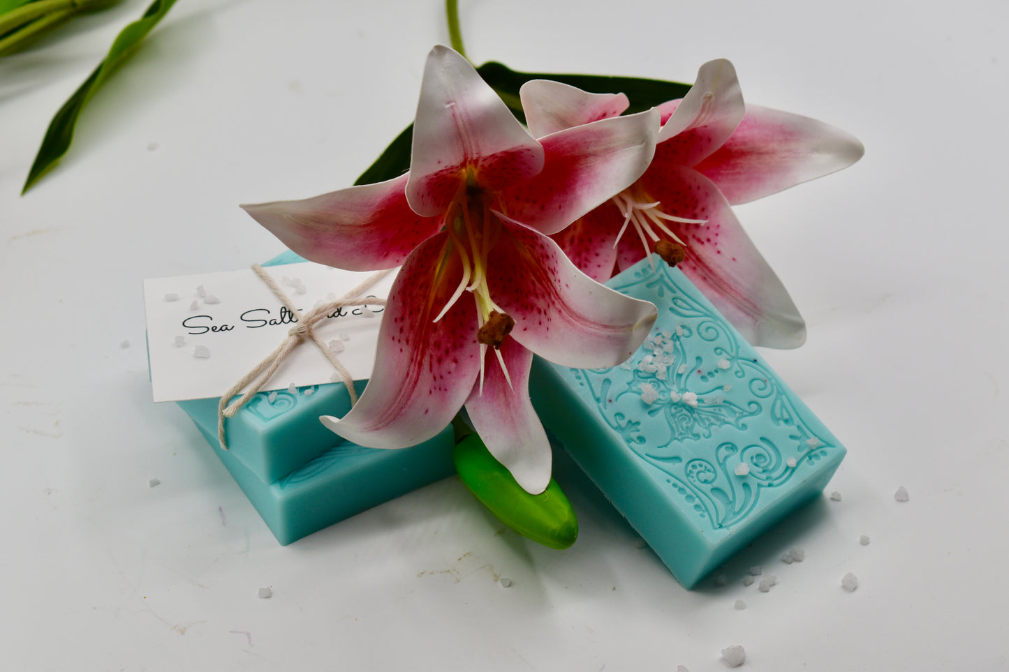 Sea Salt and Lily Goat Milk Soap